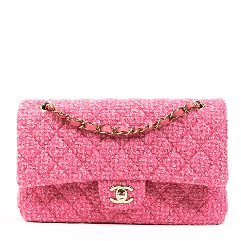 chanel classic flap pink|authentic chanel classic flap bag.